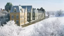 La rue St-Denis en hiver - Photo © Luc-Antoine Couturier, Office du tourisme de Québec
